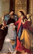 Maino, Juan Bautista del The Virgin Appears to a Dominican Monk in Seriano oil on canvas